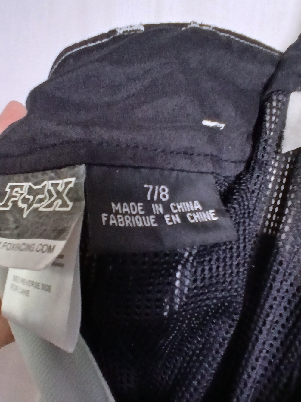 Fox Racing Dakota Pants for Women - Light Gray - Size 7/8 - Picture 7 of 7